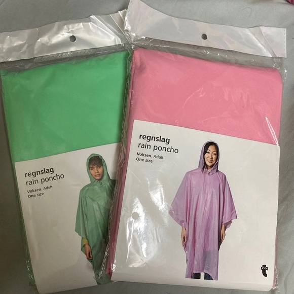 Two Rain Ponchos